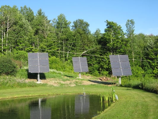 Residential Ground Mounted Solar System, Designed and Installed by the Solar Specialists