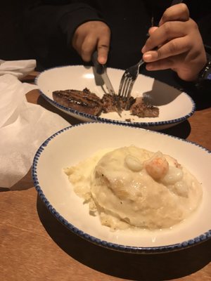 Creamy Langostino and Norway Lobster Mashed Potatoes