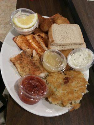 Seafood platter