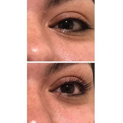 Eyelash lift