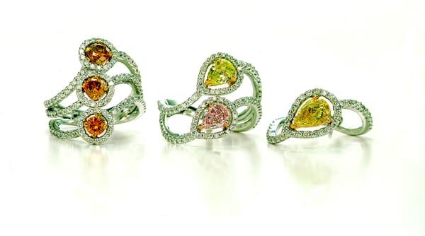 Our gorgeous cocktail rings