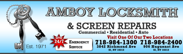 Amboy Locksmith & Screen Repair