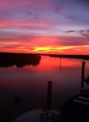 One of our amazing sunsets here in the South Daytona, Ponce Inlet area!