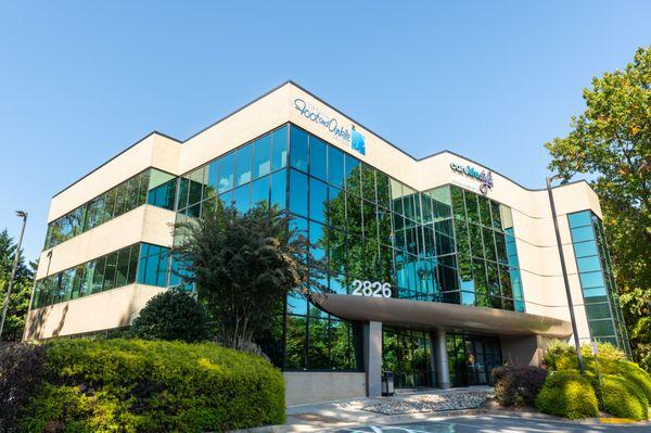 Main Entrance of Building of Lee Highway in Fairfax/ Mosaic District