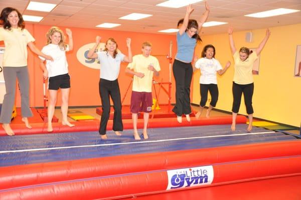 The fantastic and funtastic staff here at The Little Gym of Morgan Hill!