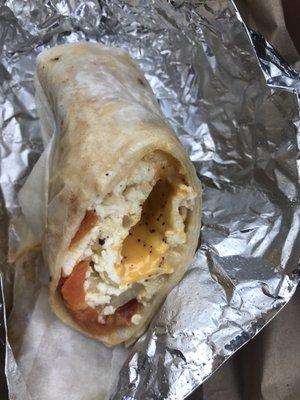 Egg White Wrap // too moist