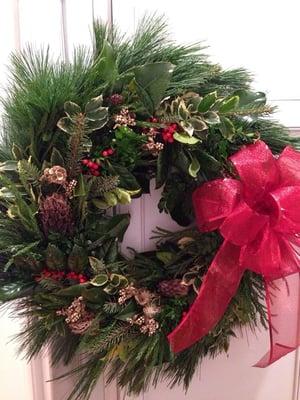 This was my first time going to their Annual Wreath make and take.  I'm thrilled with my wreath!