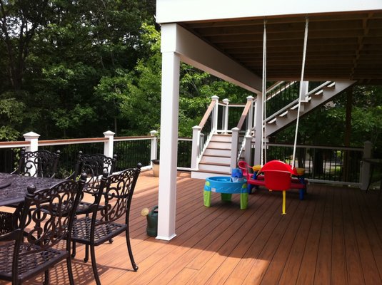 new 2 story deck rockaway N.J.