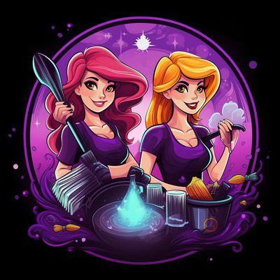 2 Witches & A Broom Cleaning