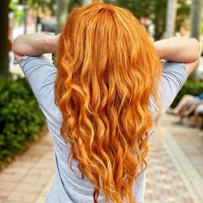 Ginger hues are some of my favorite to achieve!