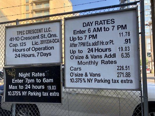 Rates as of July 2018