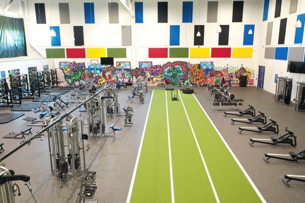 New functional fitness and strength training area, including performance turf, was added in early 2020.