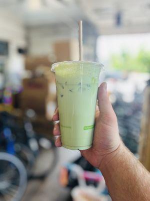 Iced Matcha Green Tea