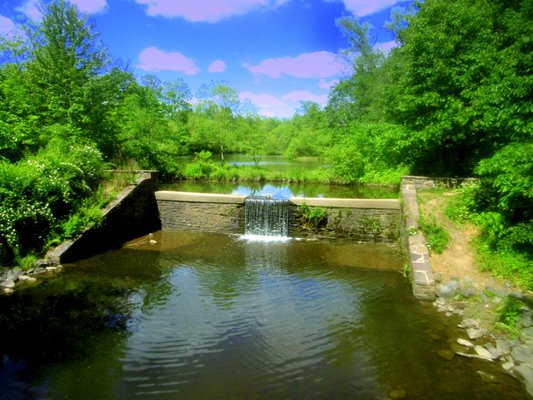 Weir & waterfall