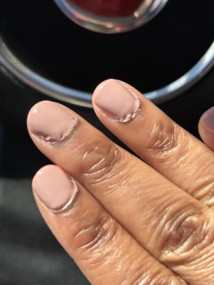 Gel manicure