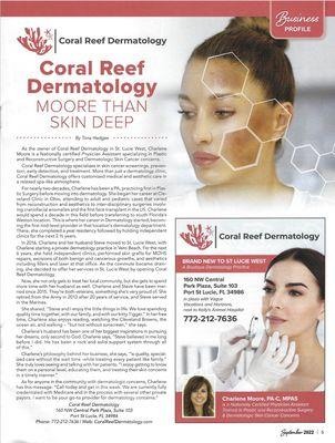 Coral Reef Dermatology