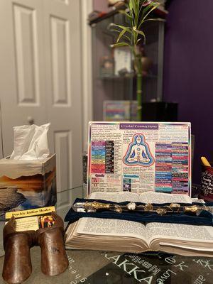 A side photo of my personal office and meditation room.