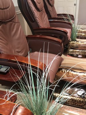 Try our Spa Pedicure chairs!