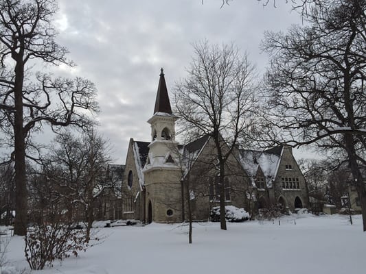 Beautiful snowy scene