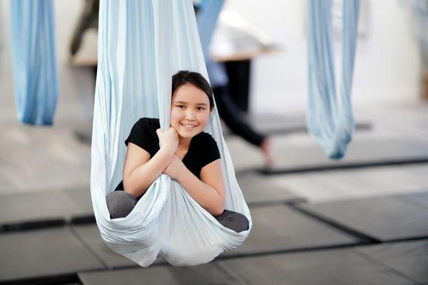 Kids aerial classes, workshops, retreats, and camps