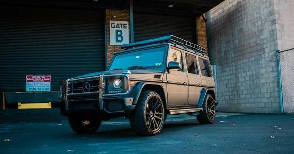 Matte Green Mercedes G-Wagon