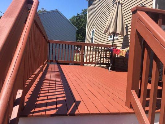 Exterior deck stoneham