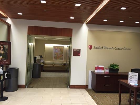 Stanford Women's Cancer Center in 900 Welch Rd. building.