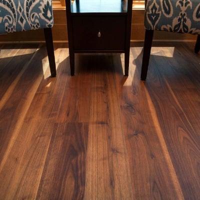 American Black Walnut solid hardwood flooring at Atlantic Hardwoods