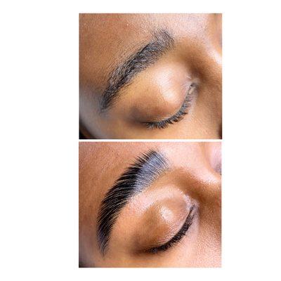 Brow lamination