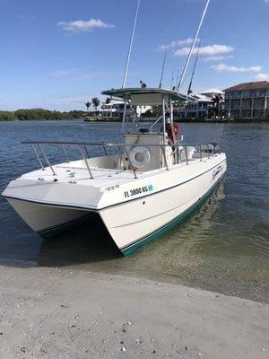 Our new offshore fishing charter