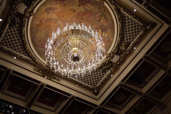 Music Hall's chandelier