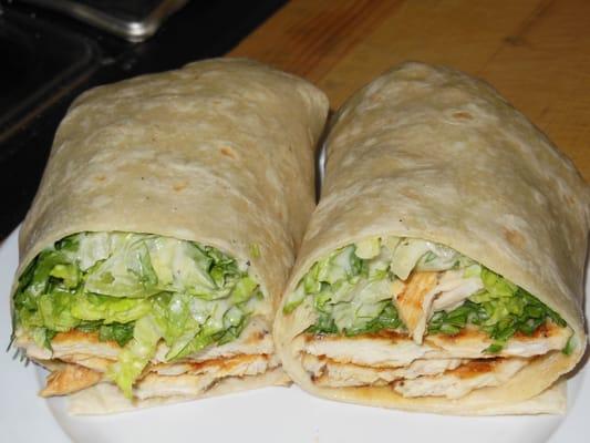 grilled chicken Caesar's wrap