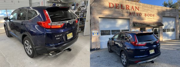 CRV Insurance work repaired to oem specs
Delran Auto Body
856-461-1487