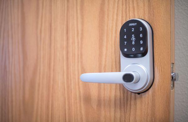 Every door requires a code or key fob to enter. This protects you and your clients throughout treatment.