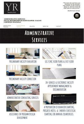 Provided administrative services.