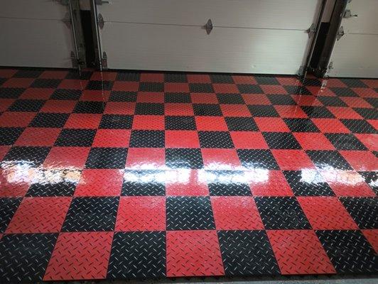 Garage flooring