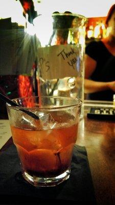 Michelle's take on the old fashioned.