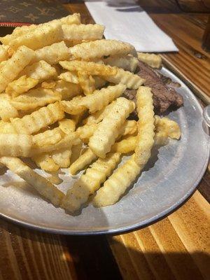 Fries and Tri Tip