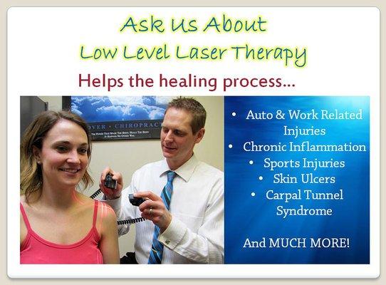 Low Level Laser Therapy speeds healing process