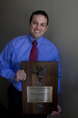 2012 TCA Young Chiropractor of the Year