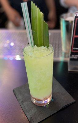 Pandan cocktail