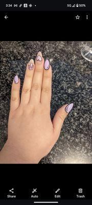 Cartoon nails part 2