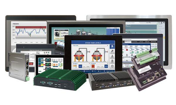 Full line up of Industrial Automation solutions. HMIs, Industrial PCs, HMI+PLCs, Box PC and much more!!