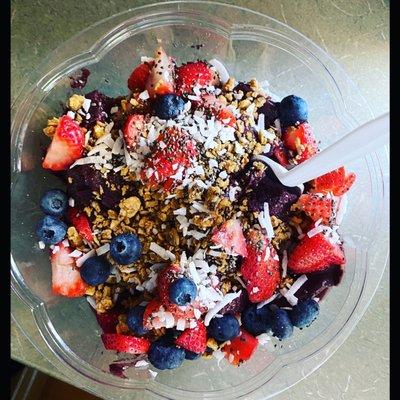 Organic Acai Bowl....Natural Goodnesss!