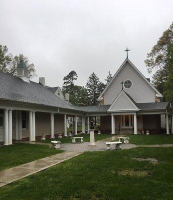 View of the Chapel by the North Dining Room