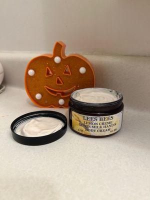 Lemon crème goats milk hand and body cream