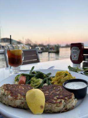 Crab Cake Platter