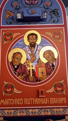 Icon of the Martyred Ruthenian Bishops.