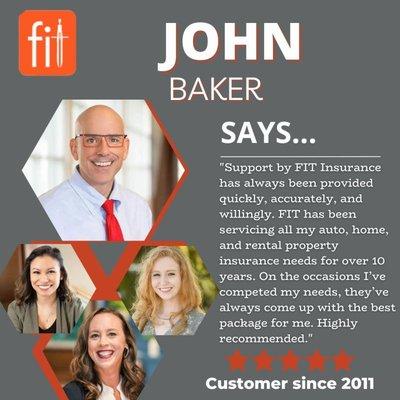 See what our wonderful clients have to say about our customer service!