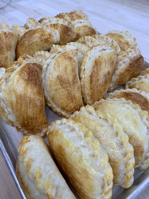 Fresh baked empanadas